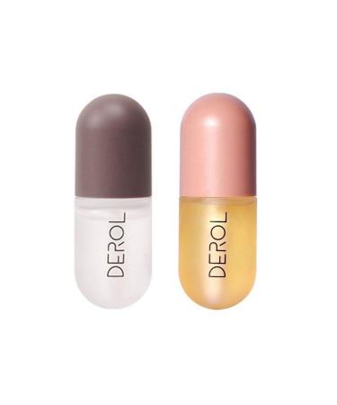 Allbestaye Lip Plumping Lipgloss Plumper Booster Enhancer Anti Aging Lip Balm (set)