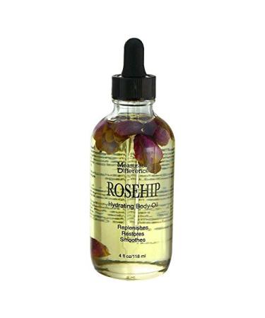 Measurable Difference Rose-Hip Hydrating Body Oil  4 Fluid Ounce - Buy Online on GoSupps.com