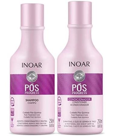 Inoar Duo POS Progress Kit Shampoo and Conditioner 250 ml - Buy Online on GoSupps.com