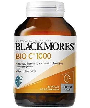 Blackmores Vitamins Bio C 1000mg 150tab.(Wealthytrade)