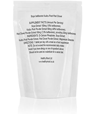 SOYA Isaflavone Kudzu Root Red Clover Complex Vitamins Phytoestrogen Health Food Supplement 60 Tablets Pills Nutrition Supplements HEALTHY MOOD - Buy Online on GoSupps.com