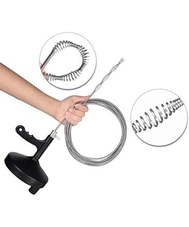5M Kitchen Toilet Sewer Blockage Hand Tool | Pipe Dredger for Drains & Sink Cleaning - Effective Drain Cleaner & Plunger - Buy Online on GoSupps.com