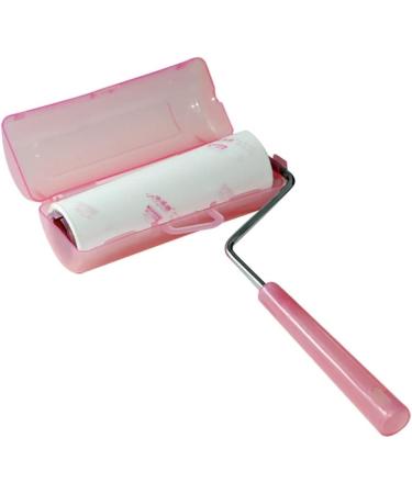 16cm Large Surface Sticky Lint Roller for Pet Hair - Extra Sticky Hair Removal Tool with 60 Sheets & 1 Handle (Pink) - Ideal for Carpets & Furniture - Buy Online on GoSupps.com