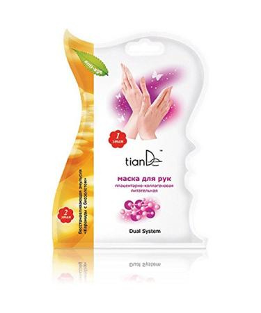 Rich hand mask with placenta and collagen tiande 51407 1. Extra hand skin care