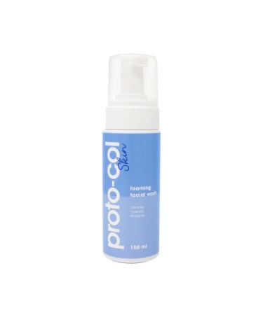 Proto-col - Foaming Face Wash Collagen Technology + Hyaluronic Acid + Powerful Vitamins and Minerals Easily Removes Makeup Hydrates and Rejuvenates Skin (150ml)