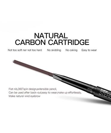 Magical Halo Eyebrow Pencil - Waterproof Precise Double-Ended Black Eyebrow Makeup for Perfect Arches | International Shipping - Buy Online on GoSupps.com