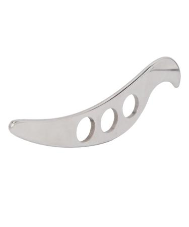 Verdant Touch Gua Sha Massage Tool Sports Schaber Gua Sha Stainless Steel Massage Tool Small Portable Muscle Schaber For Home and Business Glatter Massage Experience