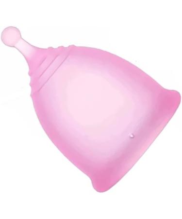 Premium Pink Silicone Menstrual Cup - Reusable Soft & Eco-Friendly | Worldwide Shipping - Buy Online on GoSupps.com