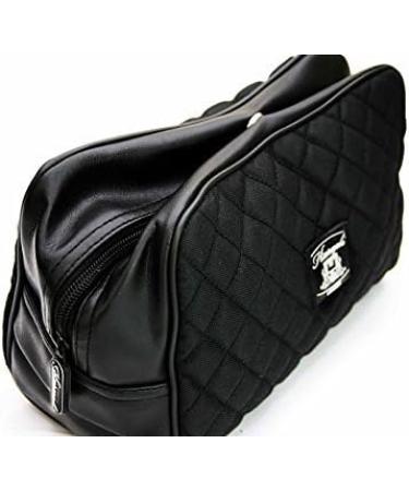Leather Travel Bag for Men's Grooming & Shaving Products - Stylish & Durable International Shipping - Buy Online on GoSupps.com