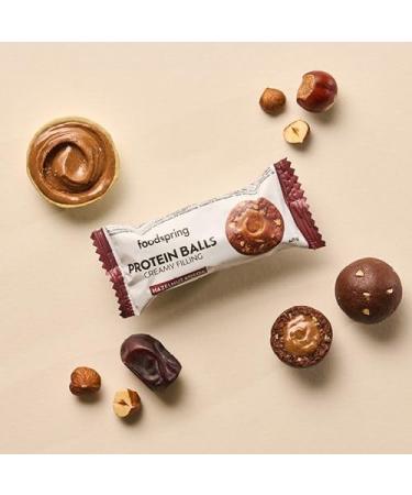 foodspring - Protein Balls Creamy Filling Variety Pack - 12 assorted 40g protein snacks in the flavors: Hazelnut-Cocoa and Peanut Cream - Buy Online on GoSupps.com