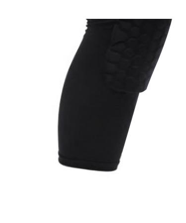 Alomejor Unisex Compression Knee Brace - Anti-Slip Sleeve for Basketball Football Running - Size L (175-185CM Height) - Black - Buy Online on GoSupps.com
