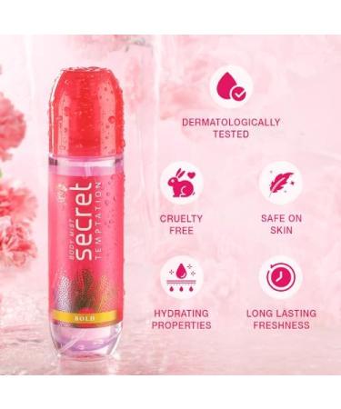 thakor craft Bold Body Mist Perfume for Women Pack of 2 (120ml each)|Long-Lasting Fragrance|Dermatologically Tested & Safe on SkinlFruity Body Mist Deo for Women - Buy Online on GoSupps.com