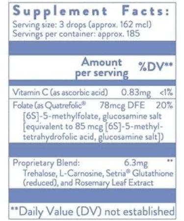 Holistic Health Methyl FOLATE 5-MTHF Drops - Liquid Vitamin Supplement for Oral Absorption - Supports Brain Function & Immune System 15ML - Buy Online on GoSupps.com