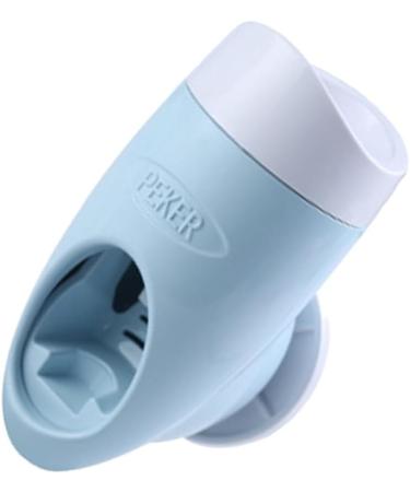 Cabilock 2-Piece Toothpaste Dispenser & Toothbrush Holder Set - Multifunctional Sky Blue Wall-Mounted Toothpaste Press (7.5x6cm) for Easy Cleaning - Buy Online on GoSupps.com