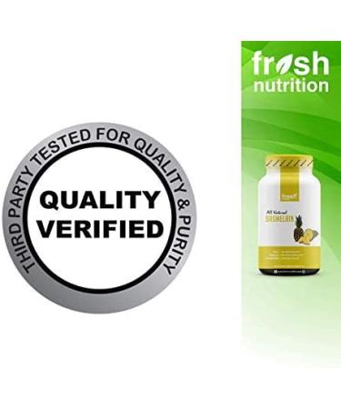 High Strength Bromelain Supplement - Vegan Friendly, Non GMO, Gluten & Soy Free - Buy Online on GoSupps.com
