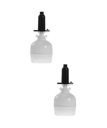 Didiseaon 2pcs String Ink Line Box Ink Line Ruler Vial Brow Mapping Tool Eyebrow Ruler Makeup Tools Bottled