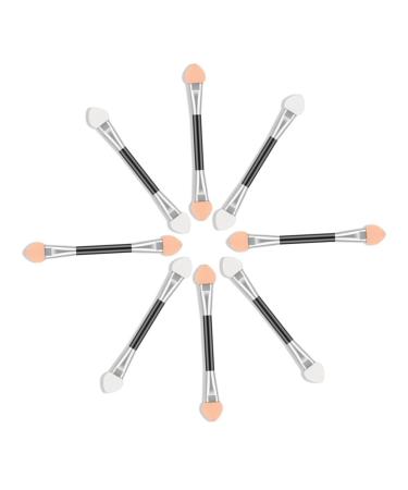 VINTORKY 50pcs Eyeshadow Makeup Brush Eyeliner Eye Spoolie Brush Eyeshadow Brush Kit Pink
