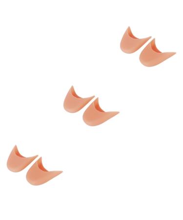 Mobestech 3pcs Pair Toe Cap Protector High Heels Toe Caps Toe Covers Toe Protectors Silicone Pointe Gel Toe Guards Foot Protector Insoles Silicone Toe Covers Ballet Dance Shoe Socks So Soft As Shownx3pcs mediumx3pcs