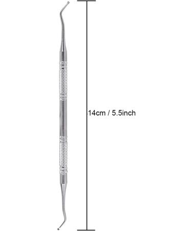 Ingrown Toenail File Stainless Steel Double Ended Nail Lifter Ingrown Toenail Care Lifter File Cleaner Double Ended Foot Care Tool - Buy Online on GoSupps.com