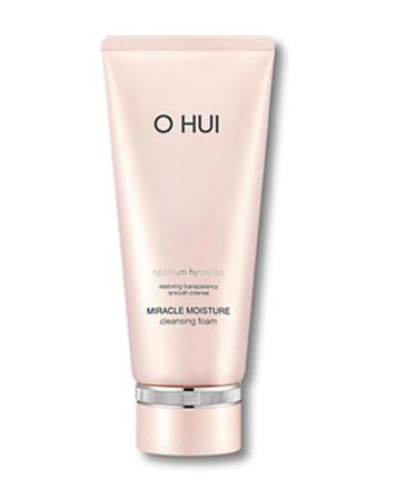 Ohui Miracle Moisture Cleansing Foam Special Set - 200ml & 100ml | Hydrating Facial Cleanser for All Skin Types - International Shipping Available - Buy Online on GoSupps.com
