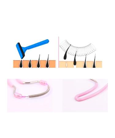 Iercza 2-Piece Manual Epilator Set | Jumping Face Hair Remover & Threading Tools for Effective Facial Hair Removal - Buy Online on GoSupps.com