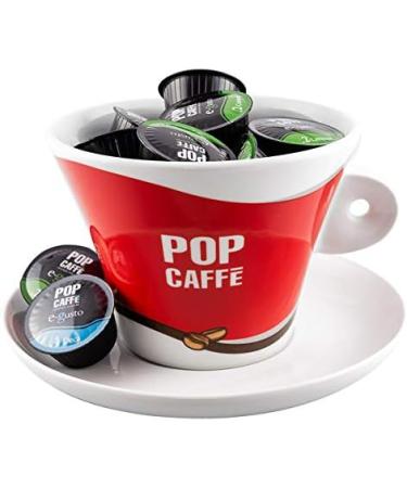 Simfed srl 96 capsules Pop Caff egusto mix 2 Creamy producten compatible Nescafe Dolce Gusto - Buy Online on GoSupps.com