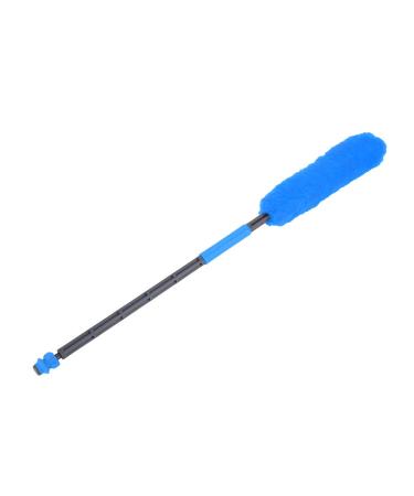 DAUERHAFT 0.7in Paintball Barrel Swab Squeegee Cleaner,Easy And Fast Faster Back Into Game Soak Up Leftover Paint,with Soft Rubber Tip,for Cleaning(Blue)