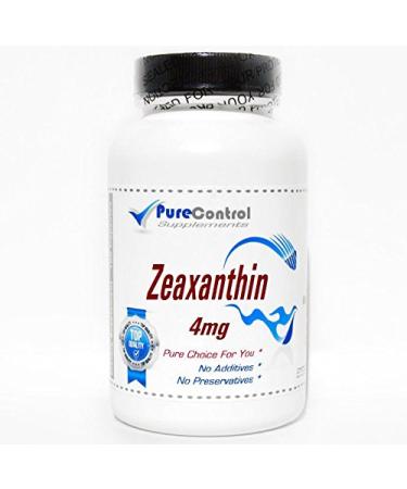 Zeaxanthin 4mg // 200 Capsules // Pure // by PureControl Supplements