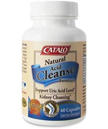 Vegetarian Acid Cleanse Formula for Healthy Uric Acid Levels - 60 Capsules - Buy Online on GoSupps.com