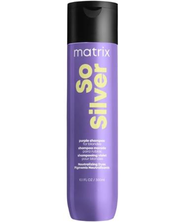 Matrix So Silver Hair Shampoo For Blondes Greys and Silvers Tones - 300 ML