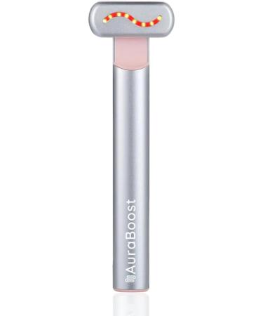 Handheld LED Red Light Therapy Device for Face & Neck | Vibrating Massage & Smart Sensor | Portable Skincare Wand for Skin Rejuvenation - Buy Online on GoSupps.com