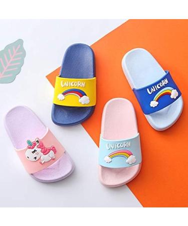 Lanivic Unicorn Flip Flops for Kids | Non-Slip Summer Beach Slippers & Soft Bathing Shoes | Perfect for Boys & Girls - Buy Online on GoSupps.com