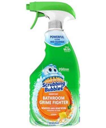 Scrubbing Bubbles Fresh Citrus Foaming Disinfectant Bathroom Cleaner 32oz | Effective Cleaning Solution - Buy Online on GoSupps.com