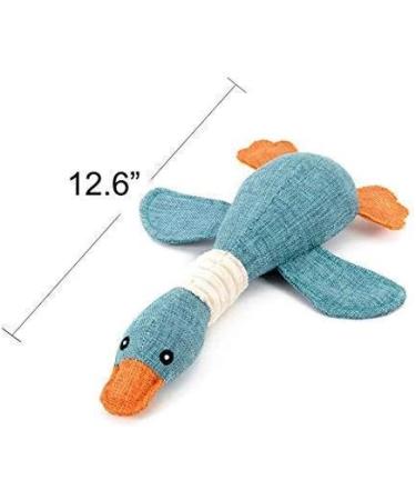 Vitscan Dog Toys for Aggressive Chewers Indestructible Large Breed and Squeaky Goose for Large Small Medium Dogs Blue - Buy Online on GoSupps.com
