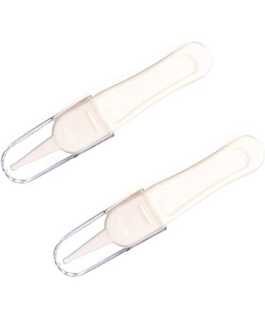 Healeved 6 Pcs Baby Nursing Cleaning Tools Set - Plastic Nose & Ear Tweezers for Newborn Safety Care - Nose Clip & Ear Pick Bag Included - Buy Online on GoSupps.com
