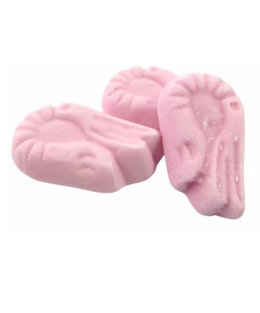 Old Timers Traditional Raspberry Flavoured Foam Shrimps by Barratt in Reusable Victorian Style Sweet Jar 970 millilitres 450 grams