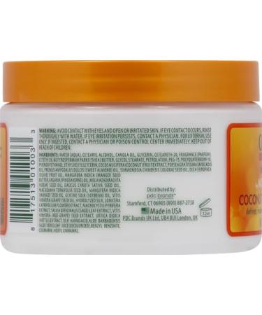 Cantu Shea Butter Coconut Curling Cream 12 Oz - Best Curl Definition & Moisture for Curly Hair | Shop Internationally - Buy Online on GoSupps.com