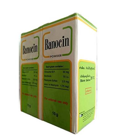 Banocin Antibiotic Powder Infected Cuts Wounds T - Pack Of 2 - Buy Online on GoSupps.com