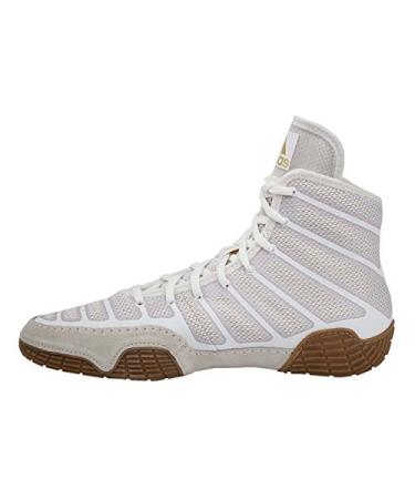 adidas Men's Varner Wrestling Shoe 8.5 White