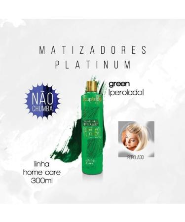 SoupleLiss Platinum Green Tinting Mask 300ml - Premium Hair Care for International Shipping - Buy Online on GoSupps.com