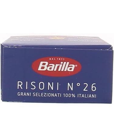 Barilla 20 packs of Barilla Risoni No 26 pasta Italian pasta 500 g. - Buy Online on GoSupps.com