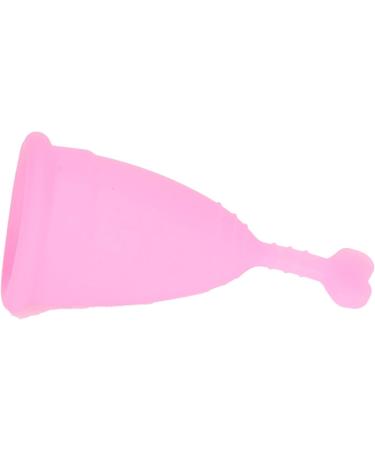 Portable Heart-Shaped Menstrual Cup for Women - Soft & Travel-Friendly Pink Cup - Eco-Friendly Period Solution - Buy Online on GoSupps.com