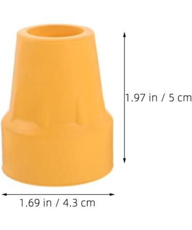 Baluue 6pcs Walking Stick Tips Replacement Trekking Pole Tips Hiking Pole Tips Cane Sticks Tips Protectors - Buy Online on GoSupps.com