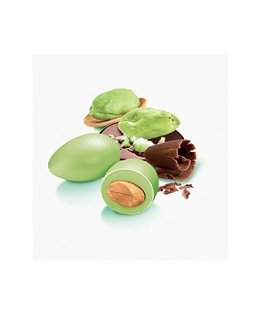Papa Dolce Amaro Confetti vert clair Chocco Pistache - Pape Dolceamaro - Sans gluten 500 g (95 confettis)