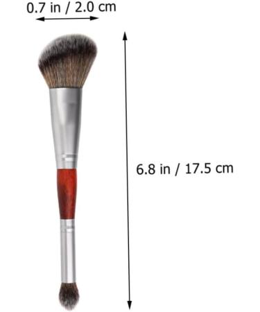 WOONEKY 3pcs Double-ended Makeup Brush Eyeshadow Applicator Double- Head Eyeshadow Stick Artificial Fiber - Buy Online on GoSupps.com