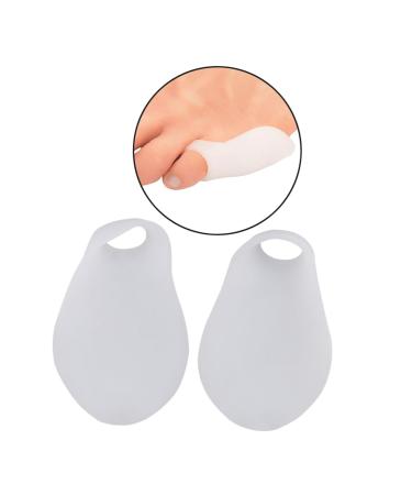 NOLITOY 4 Pcs Silicone Small Toe Protector - Toe Sleeve & Tubes for Comfort & Relief - Buy Online on GoSupps.com