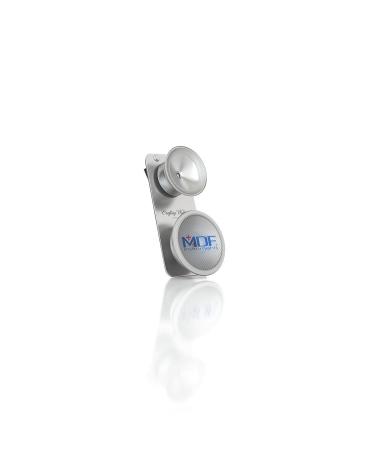 MDF Pediatric Attachment with Clip - for MD ONE Epoch Titanium Stethoscope - Silver