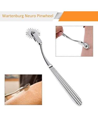 Stainless Steel Wartenberg Neuro Pinwheel Diagnostic Instrument - Silver - Buy Online on GoSupps.com