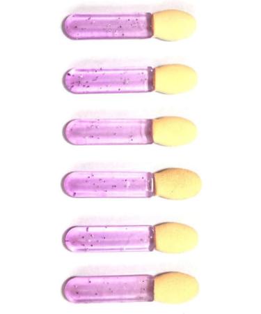 FOMIYES 100pcs Eyeshadow Brush Kit Makeup Eyeshadow Brush Eye Shadow Accessories Make up Miss 3.6X1.2 cm Violet - Buy Online on GoSupps.com