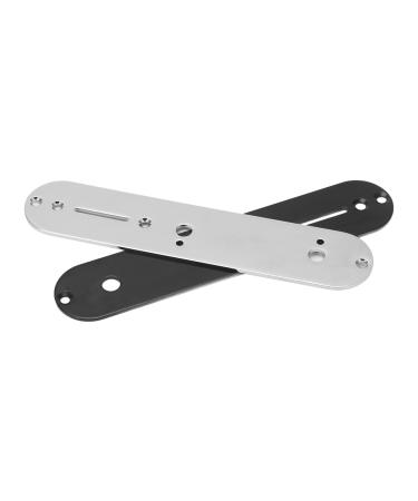 Electric Guitar Control Plate Guitars Controlling Panel Smooth Rustproof Easy Installation Light Weight 2Pcs for TL